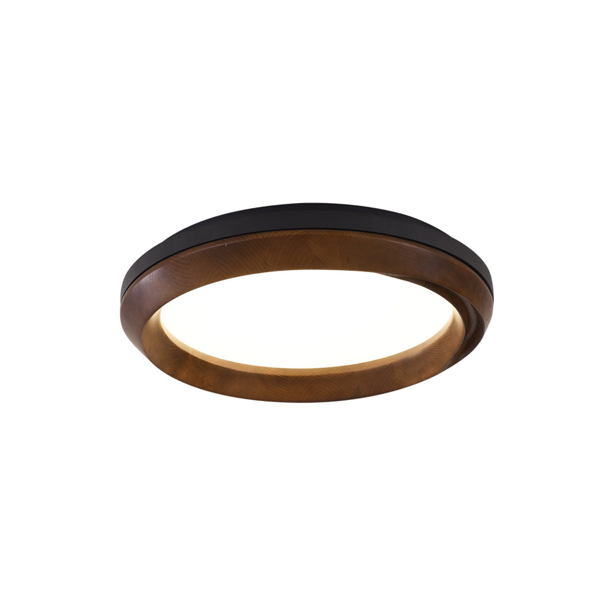 Rillara Wood Acrylic LED Ceiling Light