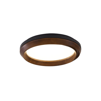 Rillara Wood Acrylic LED Ceiling Light