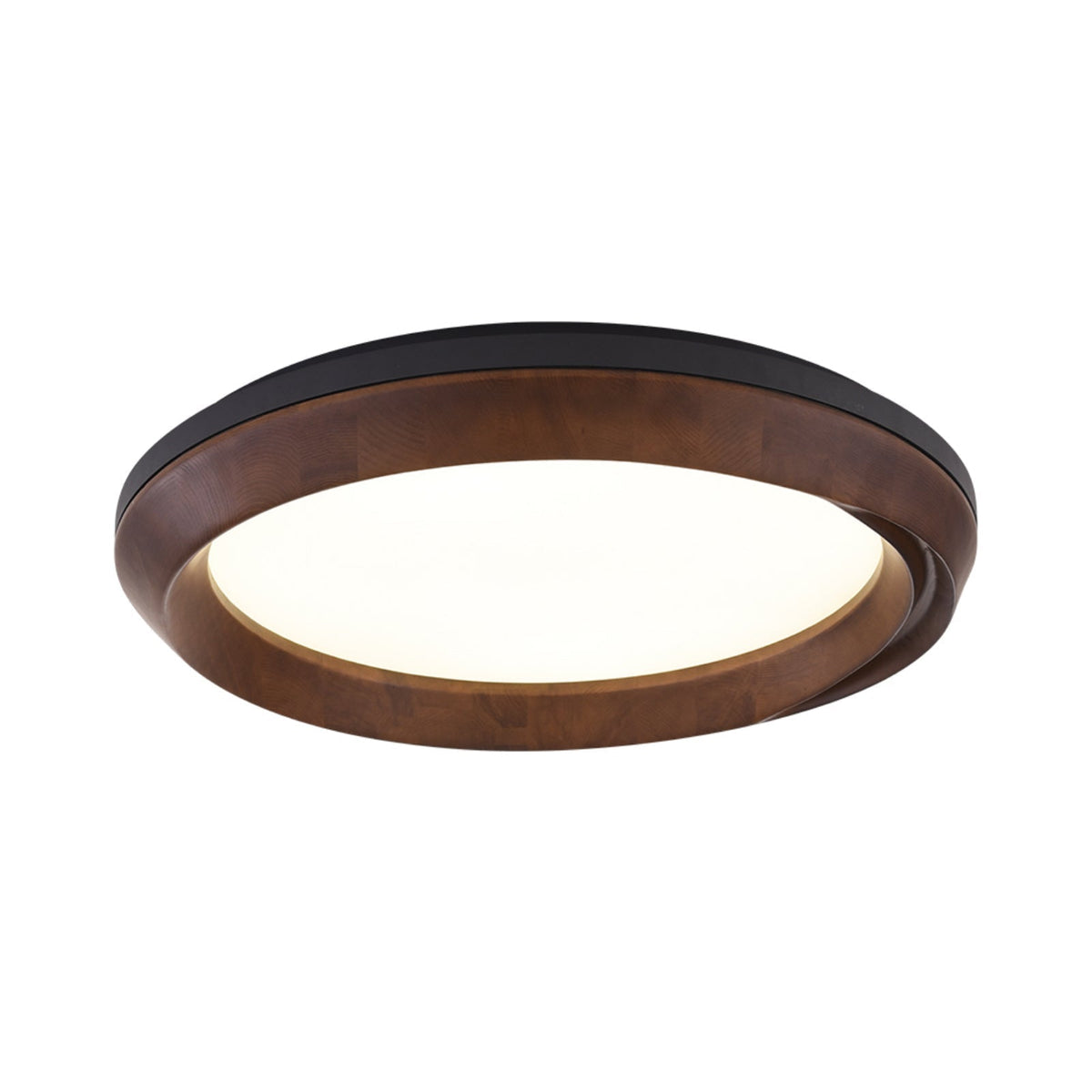 Rillara Wood Acrylic LED Ceiling Light