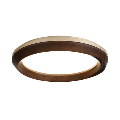 Rillara Wood Acrylic LED Ceiling Light