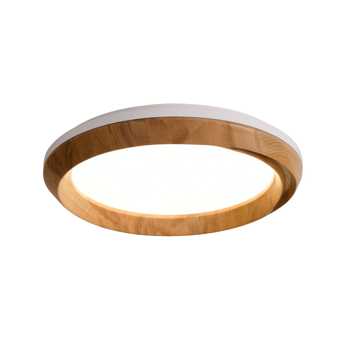 Rillara Wood Acrylic LED Ceiling Light
