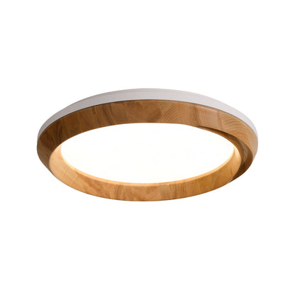 Rillara Wood Acrylic LED Ceiling Light