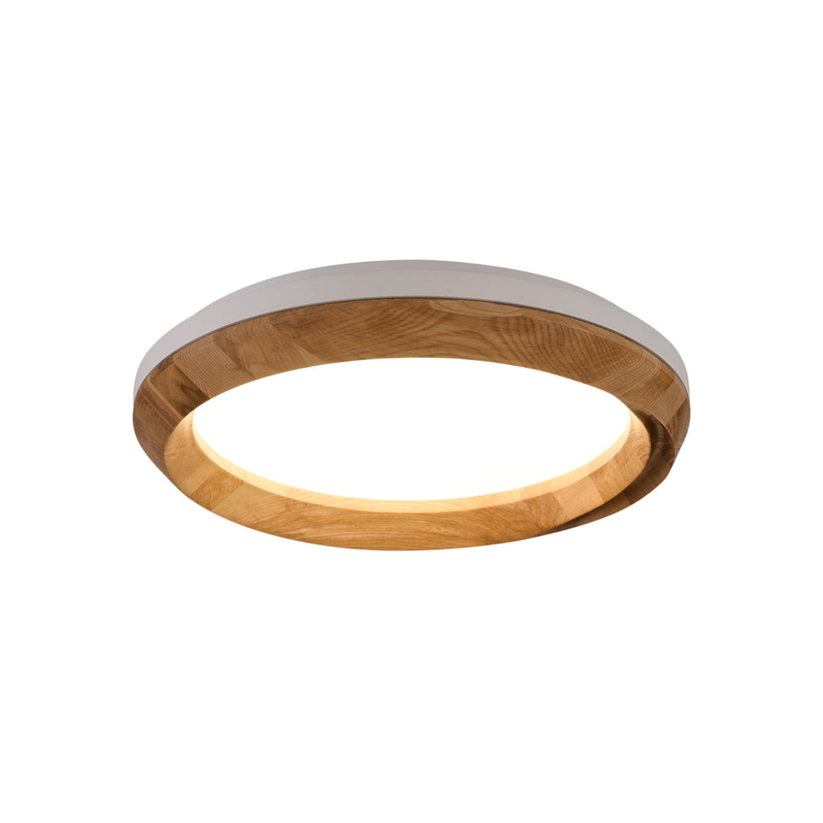 Rillara Wood Acrylic LED Ceiling Light