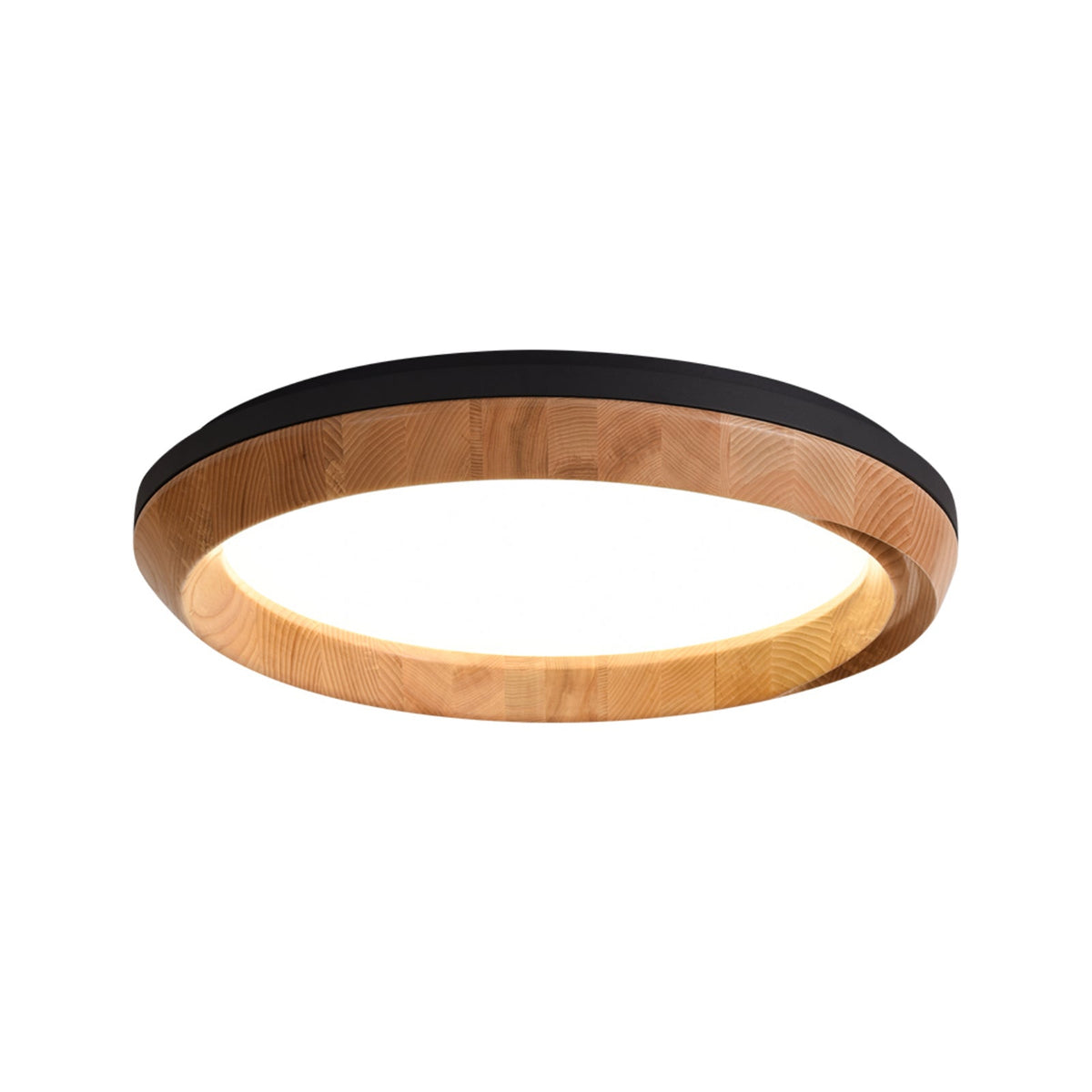 Rillara Wood Acrylic LED Ceiling Light