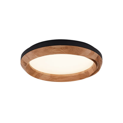 Rillara Wood Acrylic LED Ceiling Light