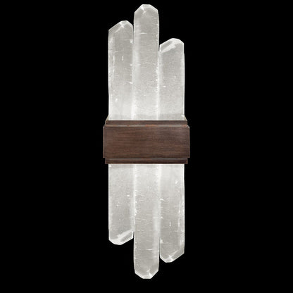 Rockform Glass Spire LED Wall Sconce