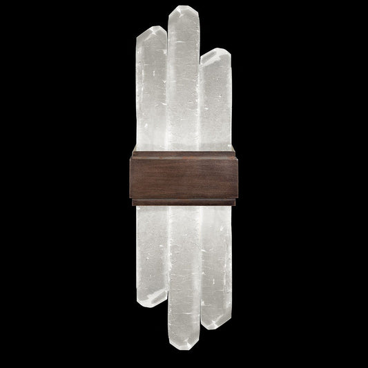 Rockform Glass Spire LED Wall Sconce