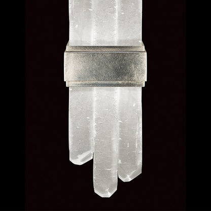 Rockform Glass Spire LED Wall Sconce