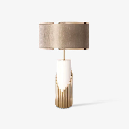 Rostra Gold Marble Champagne Table Lamp
