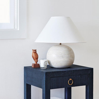 Sandy Grain Wood Beige Table Lamp