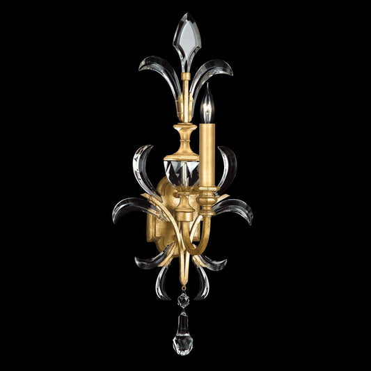 Sculpted Bevel Curve Wall Sconce