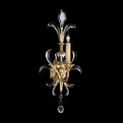 Sculpted Bevel Curve Wall Sconce