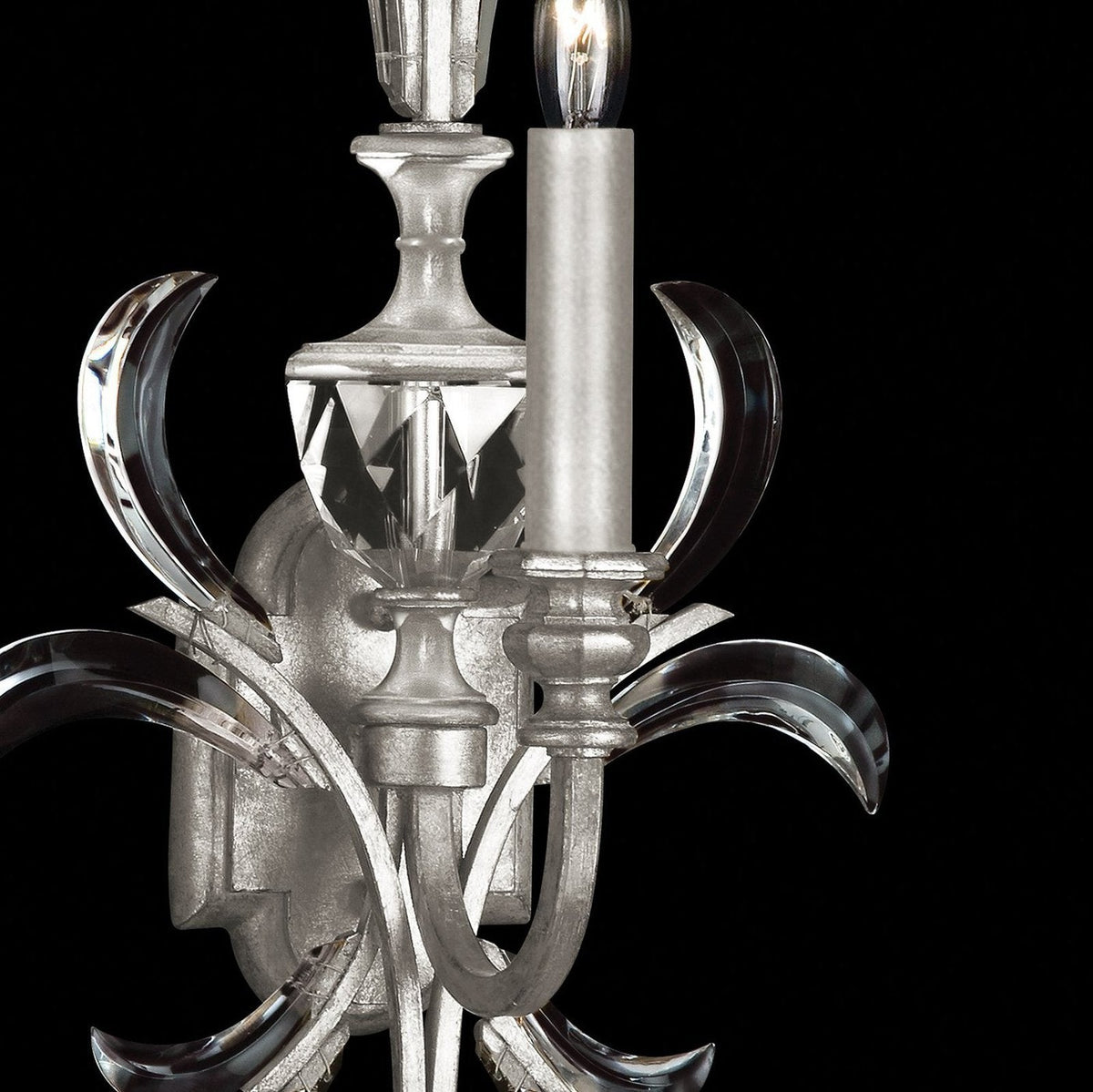 Sculpted Bevel Curve Wall Sconce