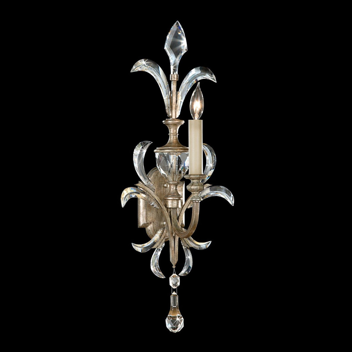 Sculpted Bevel Curve Wall Sconce