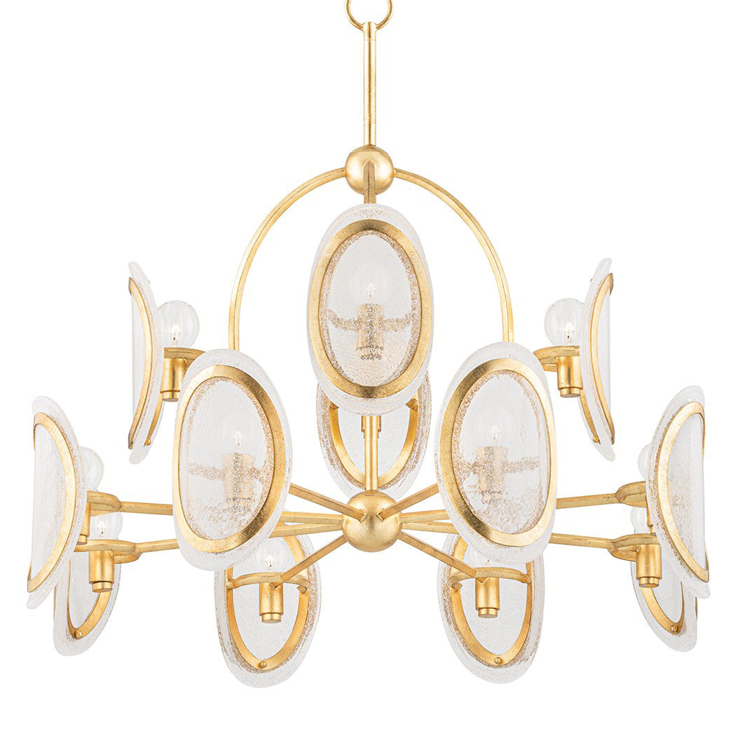 Seeded Aureum Grand Chandelier