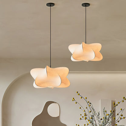 Seyori White Silk Pendant