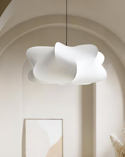 Seyori White Silk Pendant