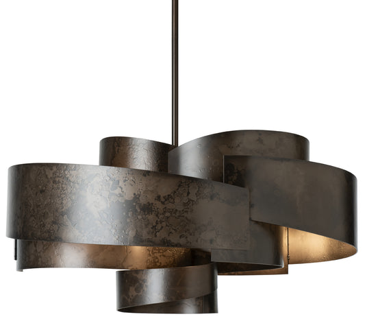 Shadowform Steel Pendant
