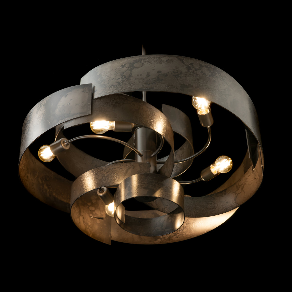 Shadowform Steel Pendant