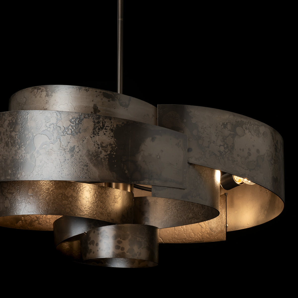Shadowform Steel Pendant