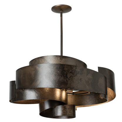 Shadowform Steel Pendant
