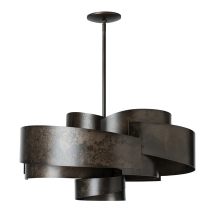 Shadowform Steel Pendant