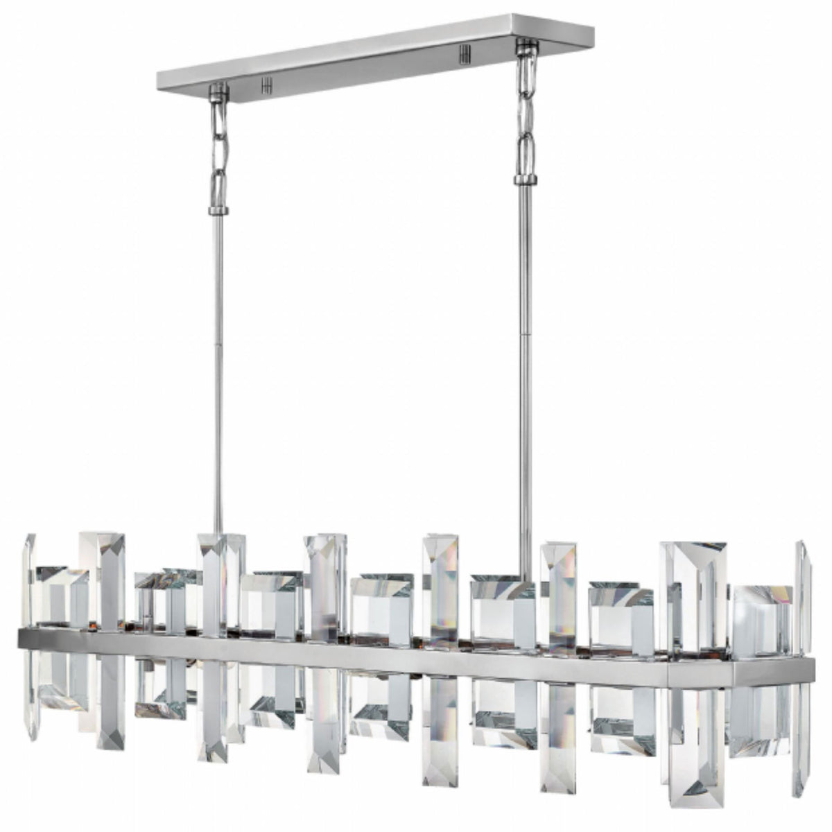 Silverspan Candelabra Linear Chandelier
