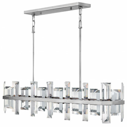 Silverspan Candelabra Linear Chandelier