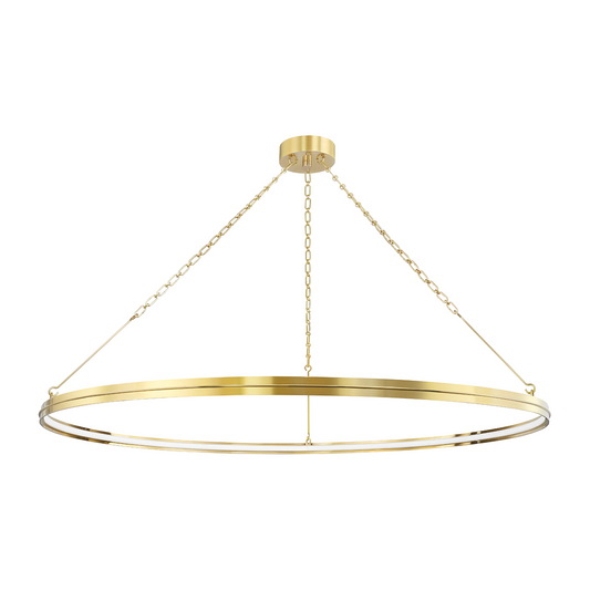 Single-Light Statement Chandelier