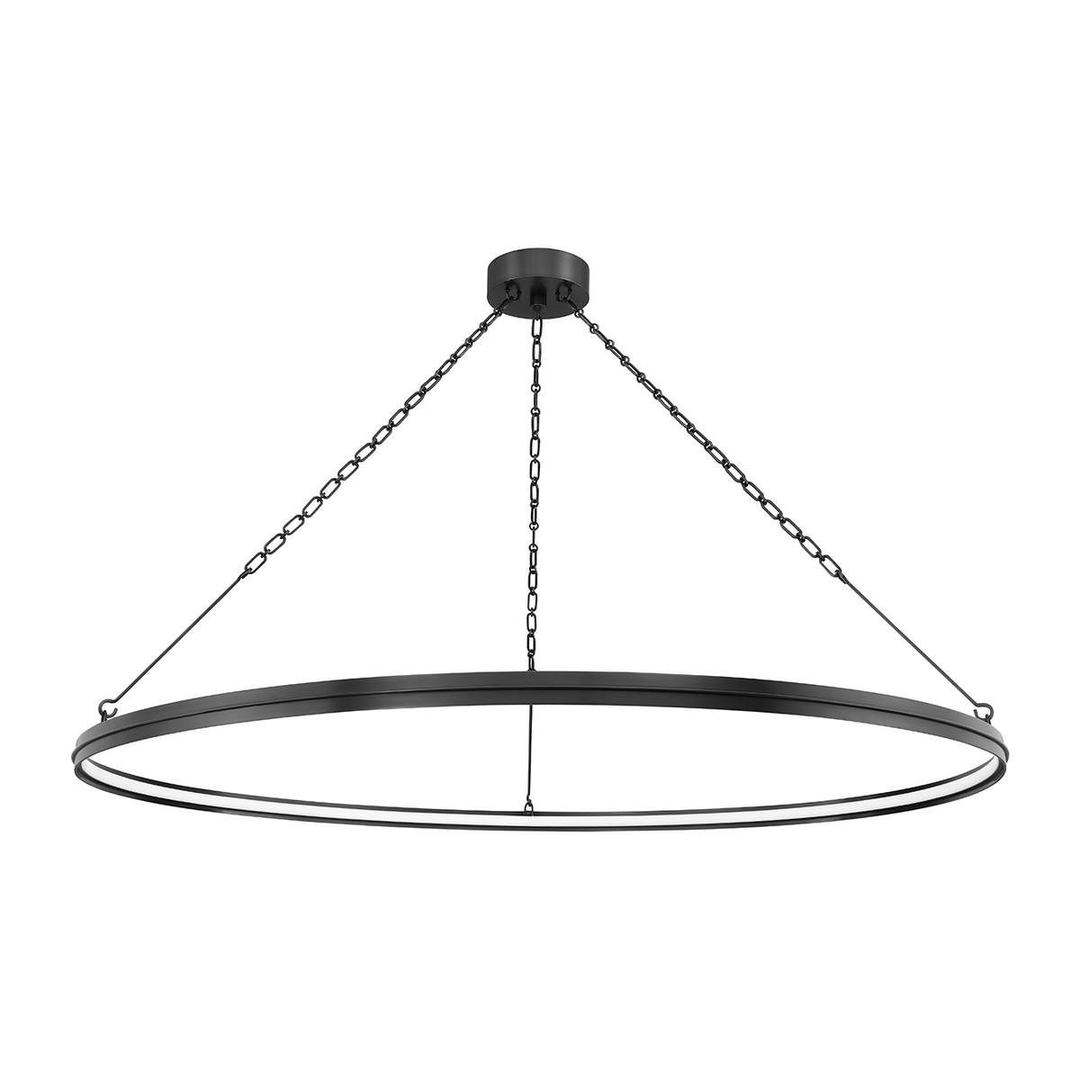 Single-Light Statement Chandelier