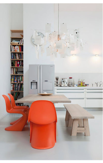 Sketchveil Chrome Paper Chandelier