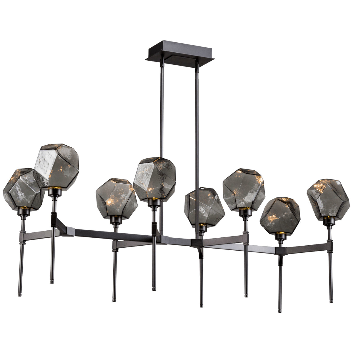 Smoked Gem Linear LED Chandelier
