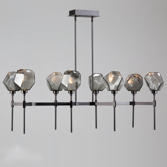 Smoked Gem Linear LED Chandelier