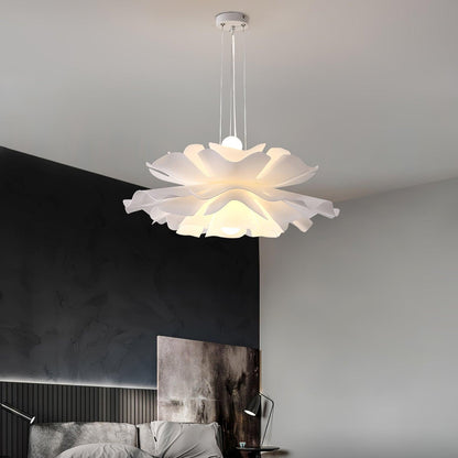 Softfold White Acrylic Pendant