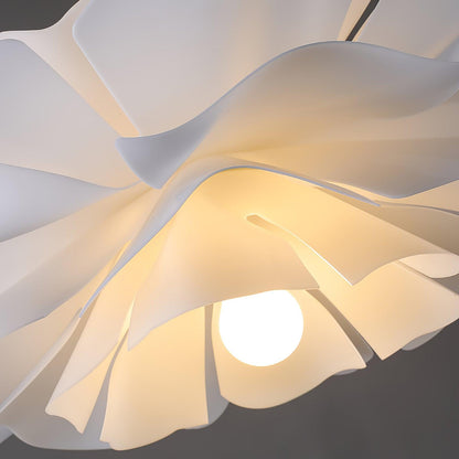 Softfold White Acrylic Pendant