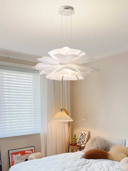 Softfold White Acrylic Pendant