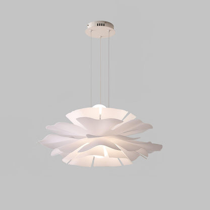 Softfold White Acrylic Pendant