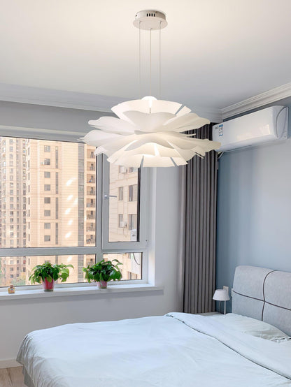 Softfold White Acrylic Pendant