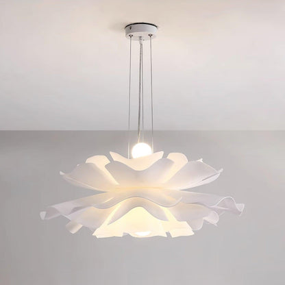 Softfold White Acrylic Pendant