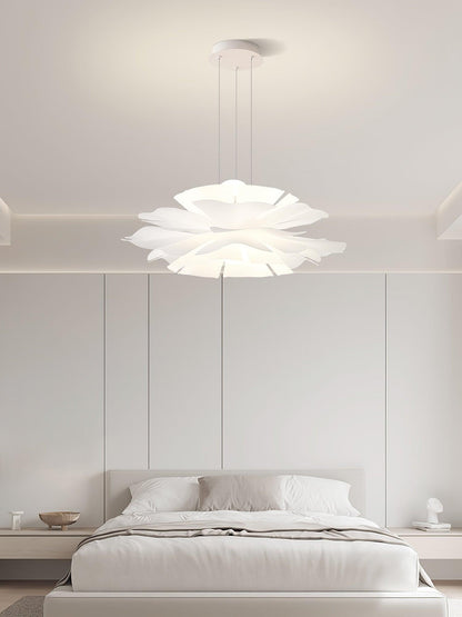 Softfold White Acrylic Pendant