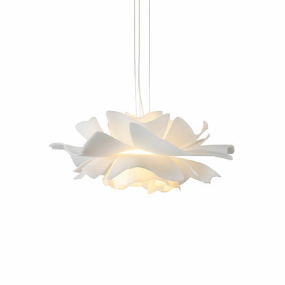 Softfold White Acrylic Pendant