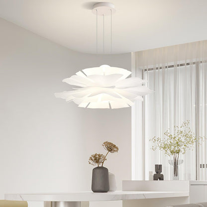 Softfold White Acrylic Pendant