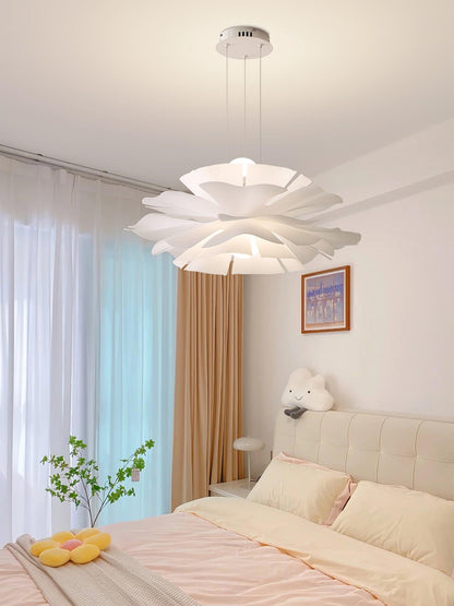 Softfold White Acrylic Pendant