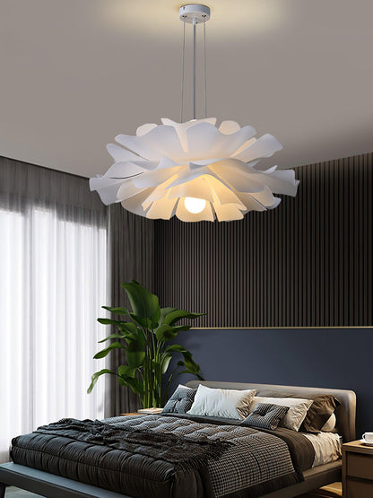 Softfold White Acrylic Pendant