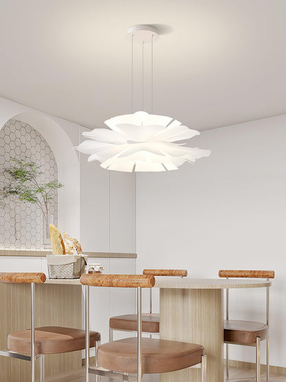Softfold White Acrylic Pendant