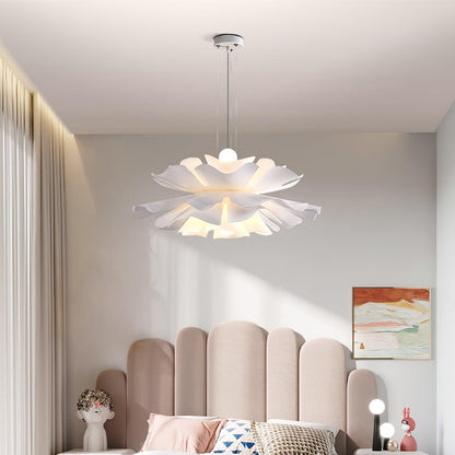 Softfold White Acrylic Pendant