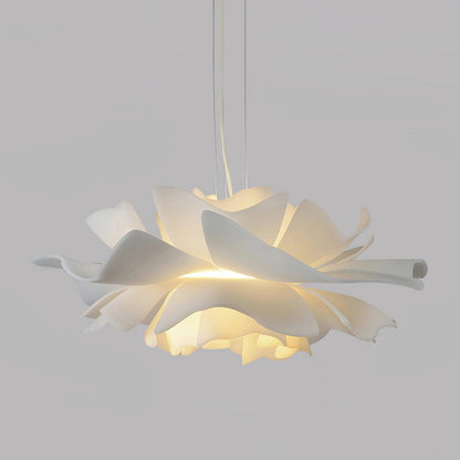 Softfold White Acrylic Pendant