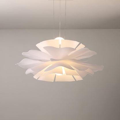 Softfold White Acrylic Pendant