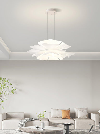 Softfold White Acrylic Pendant
