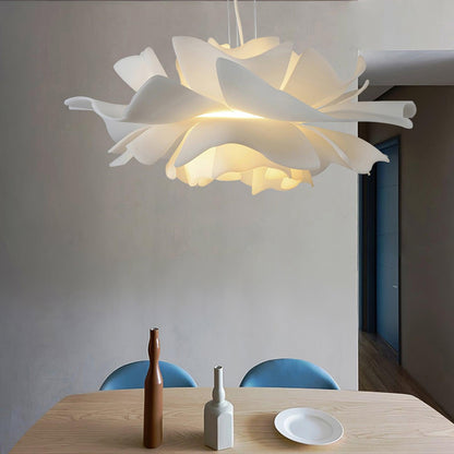 Softfold White Acrylic Pendant